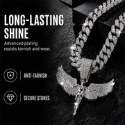 ⏳Time-Limited Special⏰Men's Sprakling Rhinestone Pendant Necklace