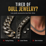⏳Time-Limited Special⏰Men's Sprakling Rhinestone Pendant Necklace