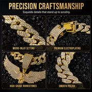 ⏳Time-Limited Special⏰Men's Sprakling Rhinestone Pendant Necklace