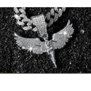 ⏳Time-Limited Special⏰Men's Sprakling Rhinestone Pendant Necklace