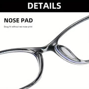 Foldable Floral Reading Glasses with Protective Case