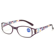 Foldable Floral Reading Glasses with Protective Case